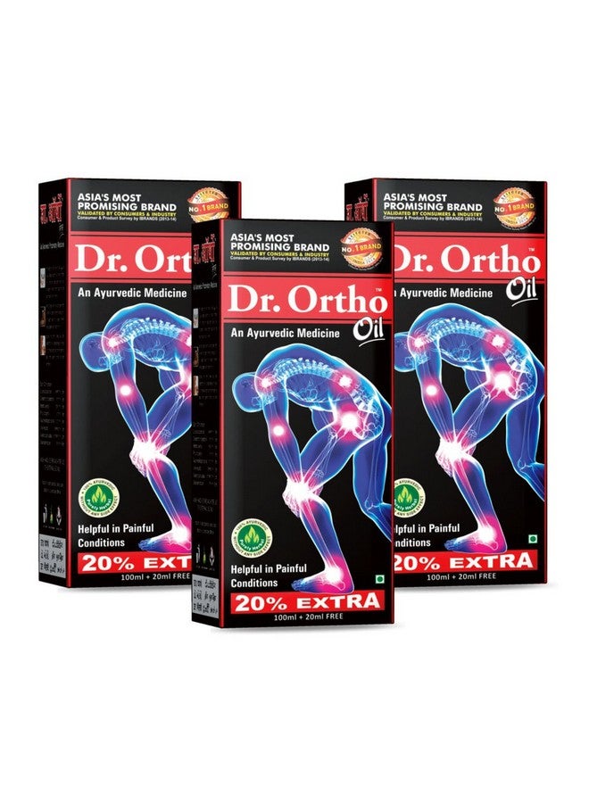 Dr Ortho Oil - 120 ml (Pack of 3)