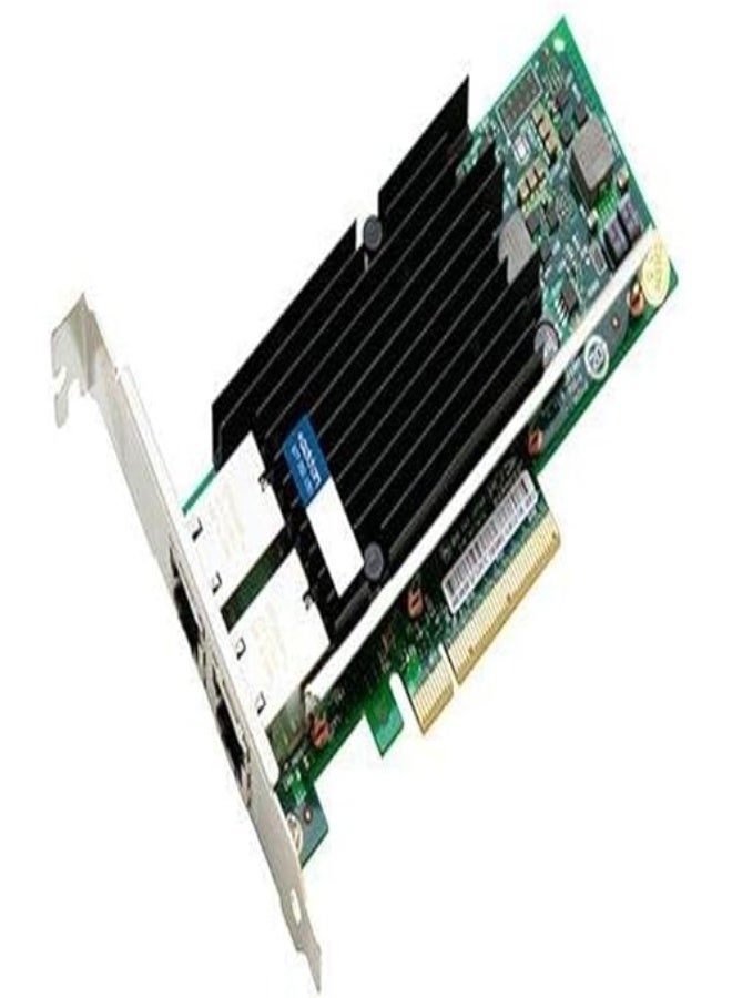 Dual Port PCIe Network Adapter Card, 10Gb Ethernet Expansion Card with High-Speed Connectivity for Desktop Servers and Workstations
