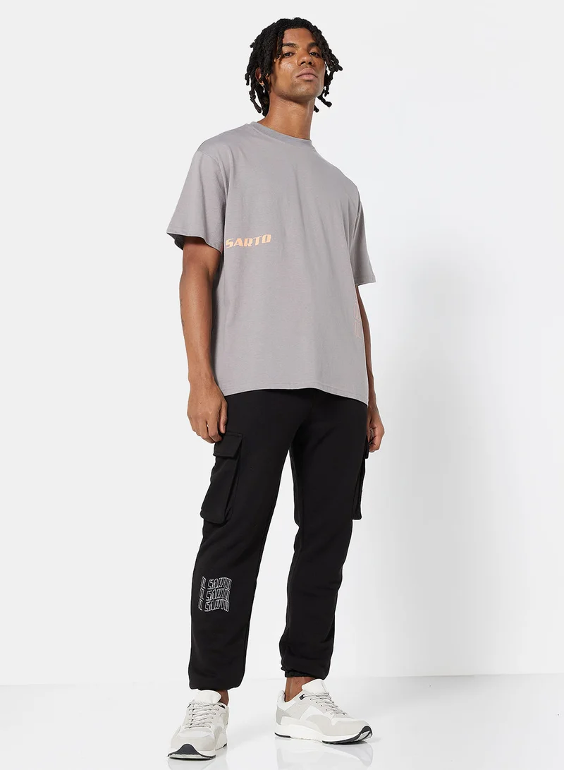 IL SARTO Wave Graphic Regular T-Shirt