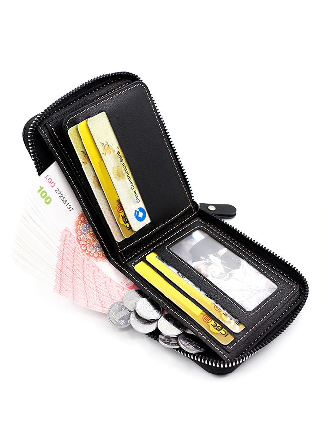 MenBense Men's Wallet Short Wallet Card Bag Certificate Bag 11.5*10*3cm - Image 2