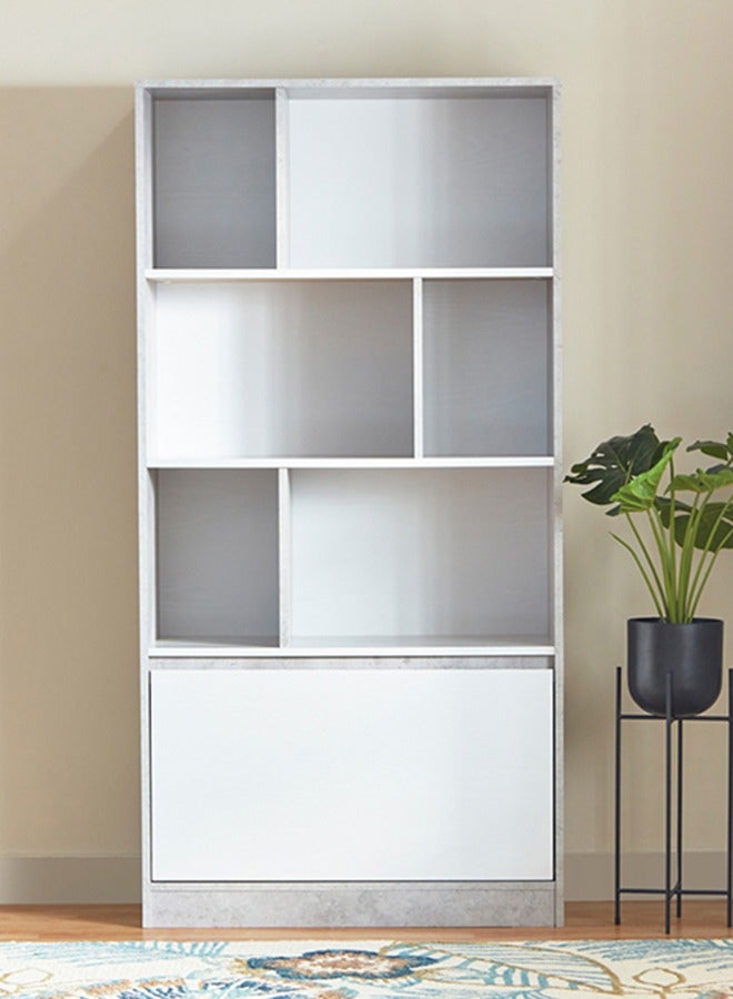 Home Box Alford Patara 3-Tier Bookcase With Drawer 80 x 160 x 35 cm - Image 3