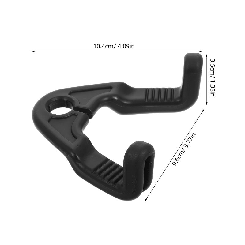 4 pcs Car Backseats Hooks Vehicle Storage Hanger 2 in 1 Car Seat Back Organizer Car Seat Headrests Hook Vehicle Organizer for Cars Storage - Image 2