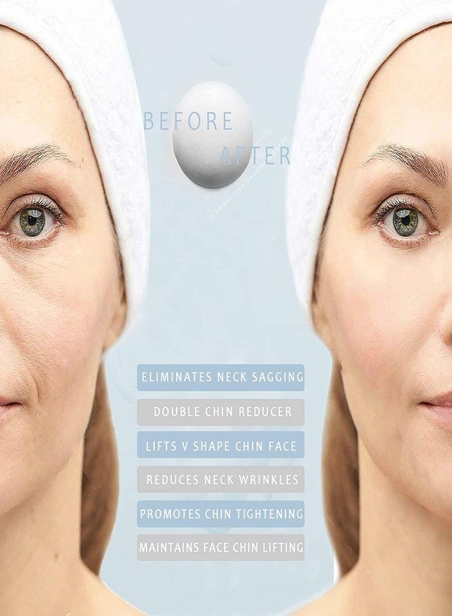 SHOPECOM Slimming Mask Facial Gel Pad Care V-shape Double Chin Reducer Line Contour Lifting Up Firming Moisturizing Great for Shaping, Tightening Skin, Women and Men - Image 4