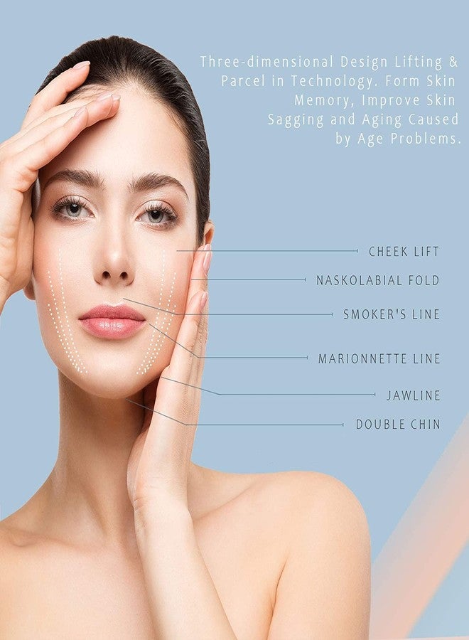 SHOPECOM Slimming Mask Facial Gel Pad Care V-shape Double Chin Reducer Line Contour Lifting Up Firming Moisturizing Great for Shaping, Tightening Skin, Women and Men - Image 3