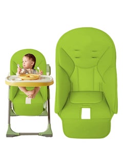 High Chair Covers for Baby, High Chair Cushion, Universal Baby Dining Chair Cushion, Pu Leather Cover for Baby Dining Chair, Easy to Fit Wipe Clean Seat Pad for Chair to Keep Baby Comfortable