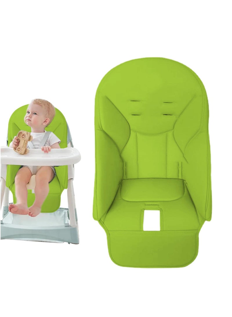 Excefore - High Chair Covers for Baby, High Chair Cushion, Universal Baby Dining Chair Cushion, Pu Leather Cover for Baby Dining Chair, Easy to Fit Wipe Clean Seat Pad for Chair to Keep Baby Comfortable - Image 1