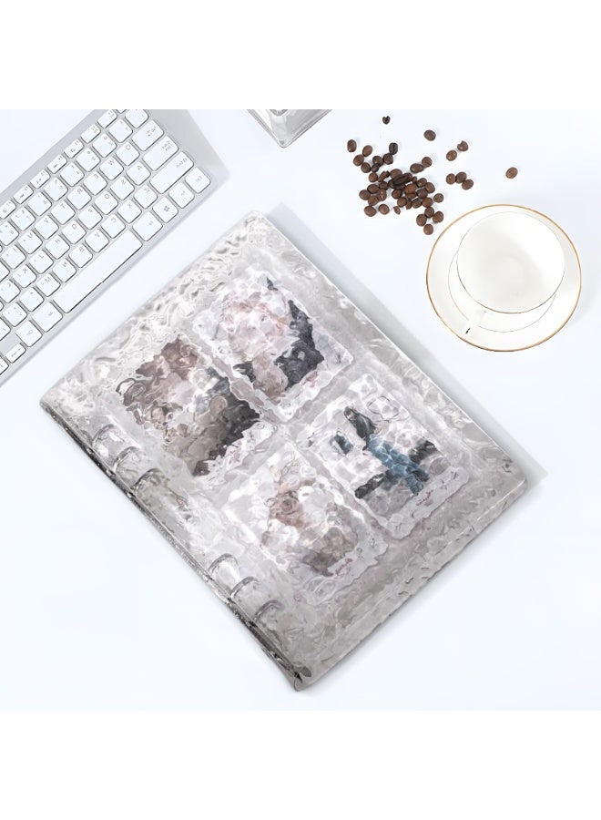 يلا جوي كتاب ألبوم الصور الأكريليك ، مع غطاء قوي ، 18.5x3x23cm ، ألبوم تخزين A5 واضح ، منظم بطاقة التداول 40 جيب ، خفيف الوزن والمحمول ، لجمع وتخزين وتنظيم - Image 2