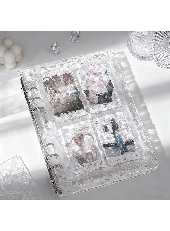 يلا جوي كتاب ألبوم الصور الأكريليك ، مع غطاء قوي ، 18.5x3x23cm ، ألبوم تخزين A5 واضح ، منظم بطاقة التداول 40 جيب ، خفيف الوزن والمحمول ، لجمع وتخزين وتنظيم - Image 1