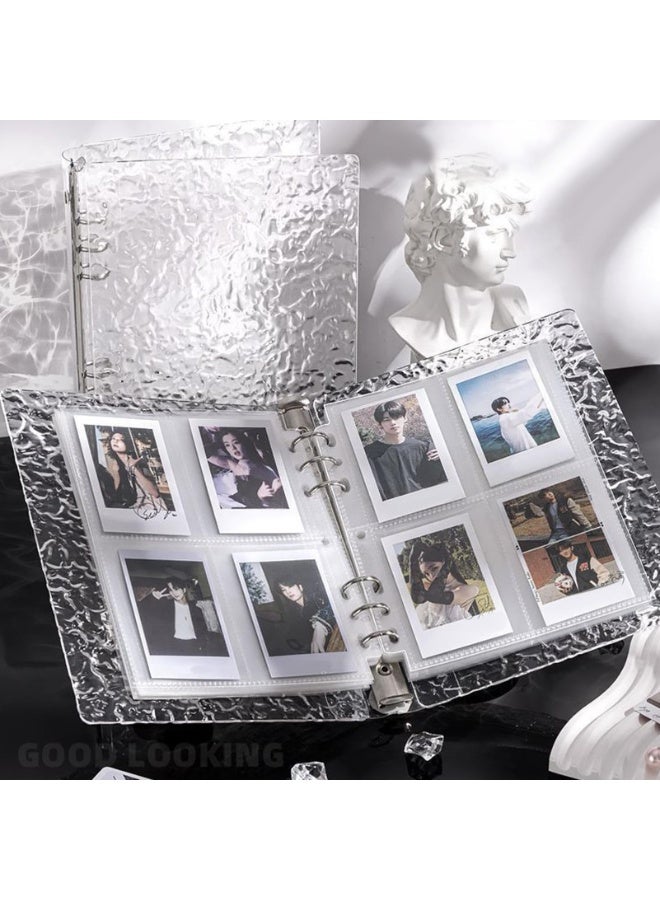 يلا جوي كتاب ألبوم الصور الأكريليك ، مع غطاء قوي ، 18.5x3x23cm ، ألبوم تخزين A5 واضح ، منظم بطاقة التداول 40 جيب ، خفيف الوزن والمحمول ، لجمع وتخزين وتنظيم - Image 3