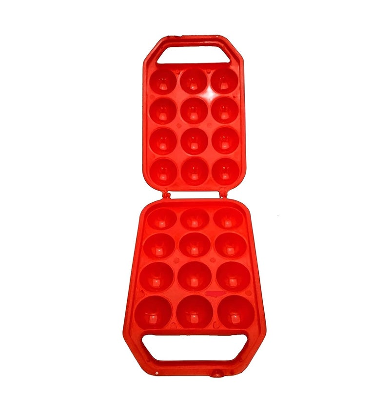 Oblivion Plastic Egg Carry Tray Holder 12 Cavity Egg Storage Box Handy Plastic Basket for Easy Storage and Transport Pack of 1 - Image 5