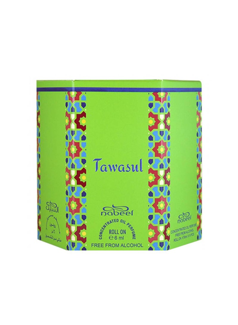 نبيل 12 قطعة من عطر نبيل تواصل الخالي من الكحول 6 مل - Image 3