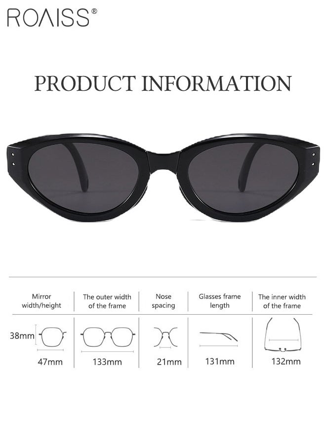roaiss Kids Cat Eye Folding Polarized Sunglasses, UV400 Protection Cute Beach Holiday Sun Glasses,Outdoor Foldable Sun Shades with Small Portable Box for Boys Girls and Children Age 3-12  - Image 3
