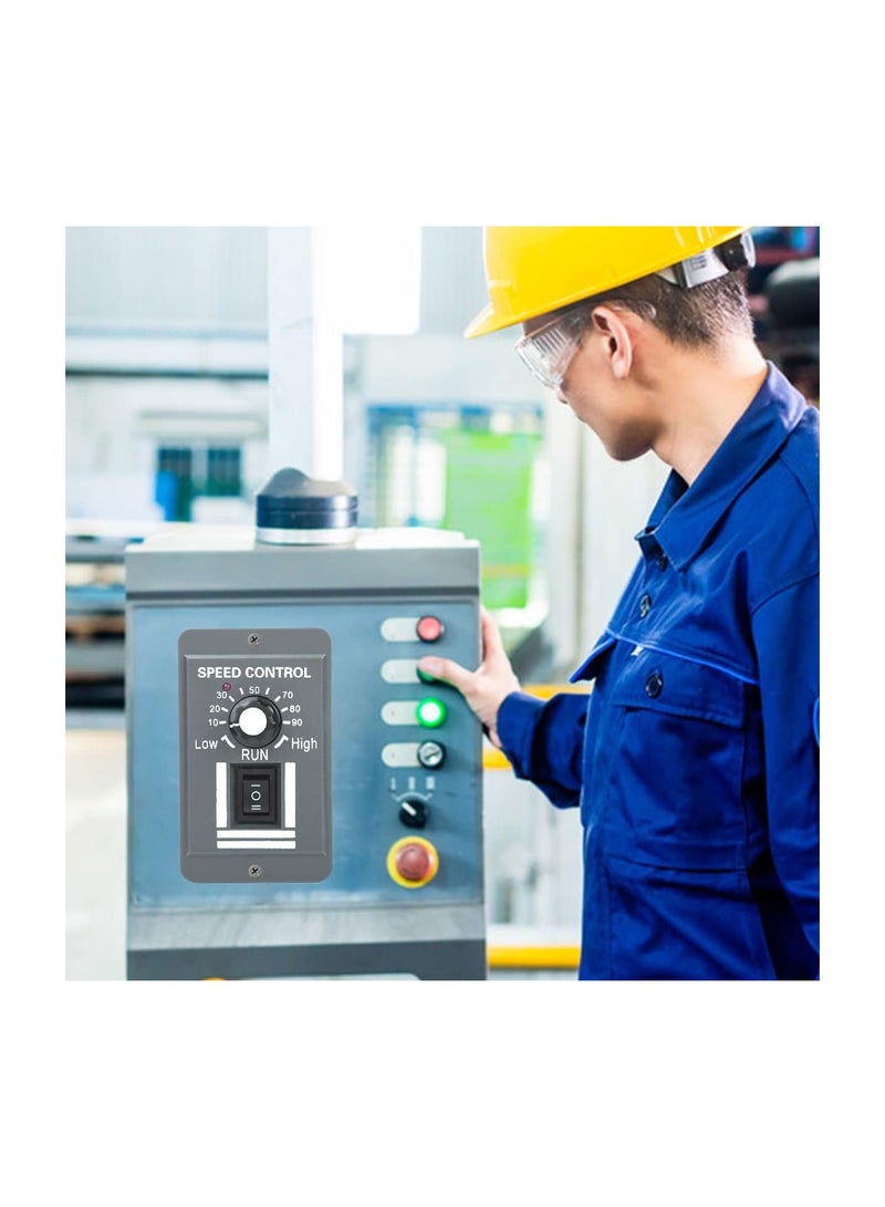 SOLARAE DC Motor Speed Controller, Forward/Reverse Electric Motor Speed Regulator Suitable for DC Brush Motor, 12-60V - Image 2