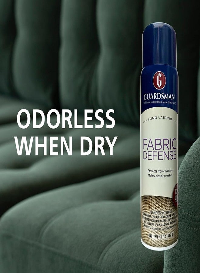 Guardsman Fabric Defense & Upholstery Water Repellent Spray, Protector & Stain Prevention for Microfiber, Rugs, Carpeting, Fabric Furniture, Apparel, and Shoes, Unscented, 11 oz - Image 3