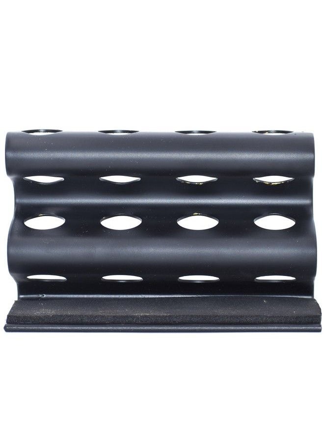 Parker Safety Razor - Double Edge Razor Stand Solid Brass With Black Finish Holds 4 Razors Parker Stand With Padded Base Excellent Storage For Long Handled Double Edge Safety Razors - Image 1