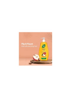 Nyle Nyle Naturals Soft Shiny Shampoo with Apple Cider Vinegar and Argan Oil Gentle Soft Shampoo pH Balanced and Paraben Free  - Image 3