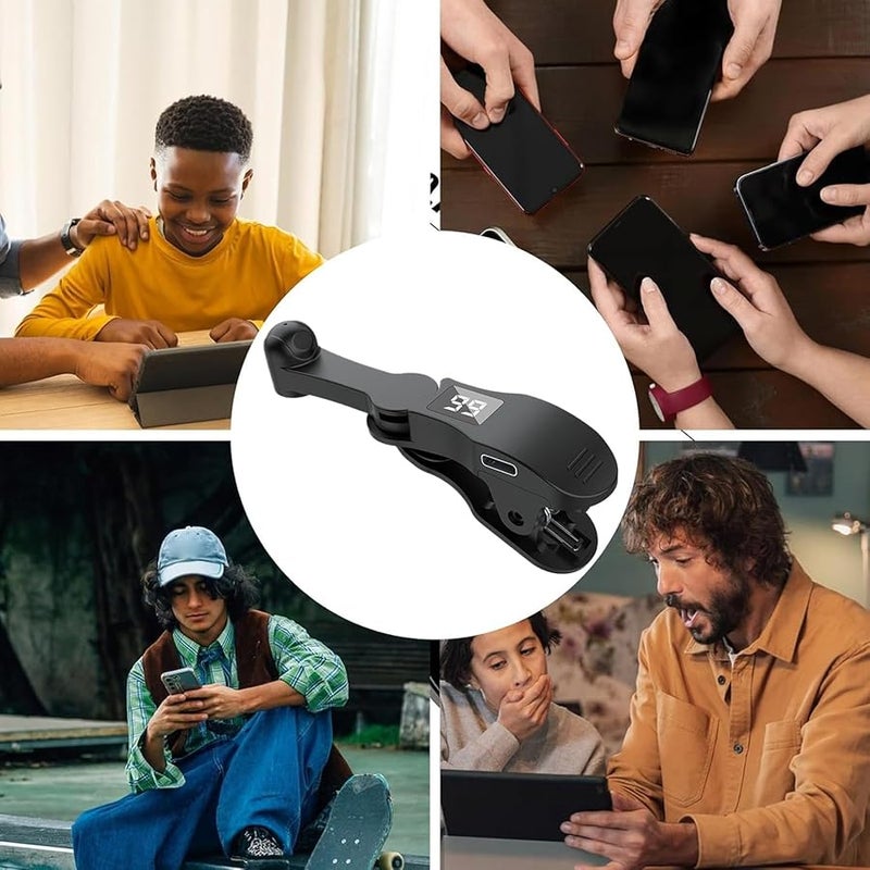 Black Automatic Screen Clicker High Speed Accurate Gadget For Live Stream Social Media Game Camera Photo Scrolling - Image 5