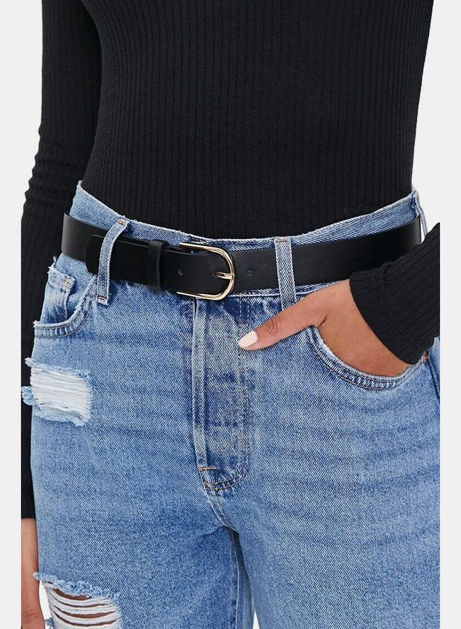 FOREVER 21 Faux Leather Buckle Belt  - Image 5