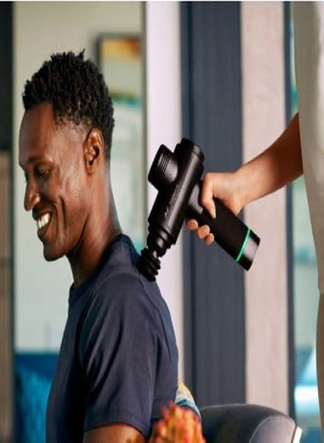 HYPERICE Hypervolt 2 - Featuring Quiet Glide Technology Portable Percussion Massage Gun (Hypervolt 2 Black)  - Image 3