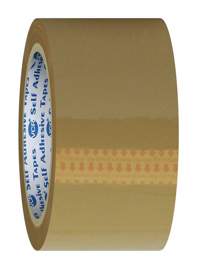 VCR Self Adhesive Brown Cello Tape - 65 Meters in Length - 72mm / 3" Width - 4 Rolls Per Pack - BOPP Industrial Packaging Tape for E-Commerce Box Packing, Office and Home use - Image 4