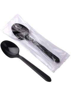 Star Individually Wrapped Plastic Spoons, 50 pcs  - Image 1