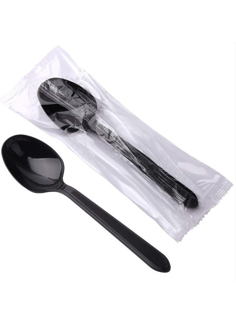 Individually Wrapped Plastic Spoons, 50 pcs