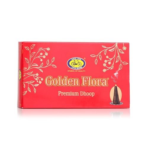 CYCLE Golden Flora Wet Dhoop - Bamboo-Less Soft Incense for Dense Diffusion & Enchanting Fragrance | Ideal for Festive Gatherings, Havan & Outdoor Use - Image 3