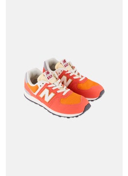 New Balance Kids Boy GC574RCB Medium Lace Up Outdoor Shoes, Multicolor  - Image 1