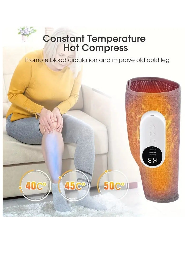 Generic Electric leg massager, suitable for rechargeable pneumatic massage of thighs and calves, automatic kneading/3 modes and 2 intensities  - Image 5