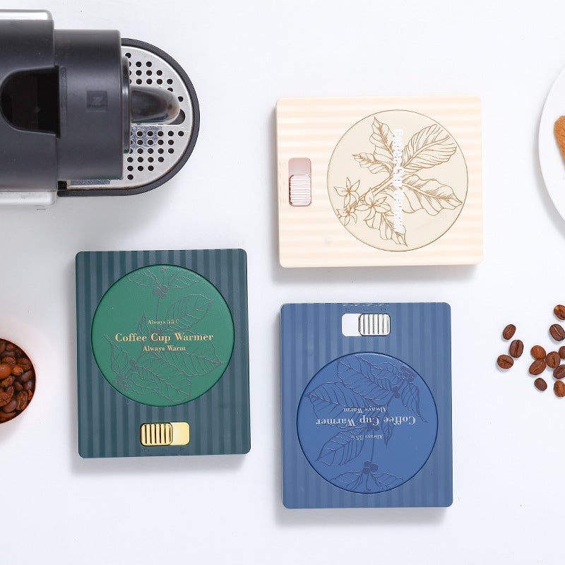 Heating Coaster with Temperature Adjustment – USB Powered Plastic Base - Image 4