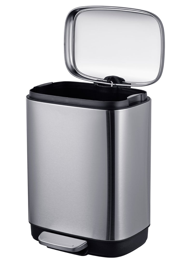 ايست من نون سلة مهملات بدواسة سعة 30 لترًا (7.9 جالون) - غطاء ناعم الإغلاق هادئ، خيار بناء متين من المجلفن/الفولاذ المقاوم للصدأ 410، أحجام متعددة - Image 2