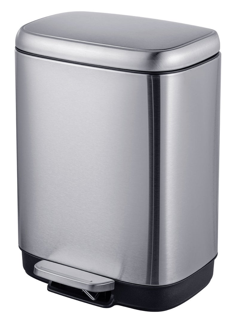 ايست من نون سلة مهملات بدواسة سعة 30 لترًا (7.9 جالون) - غطاء ناعم الإغلاق هادئ، خيار بناء متين من المجلفن/الفولاذ المقاوم للصدأ 410، أحجام متعددة - Image 1