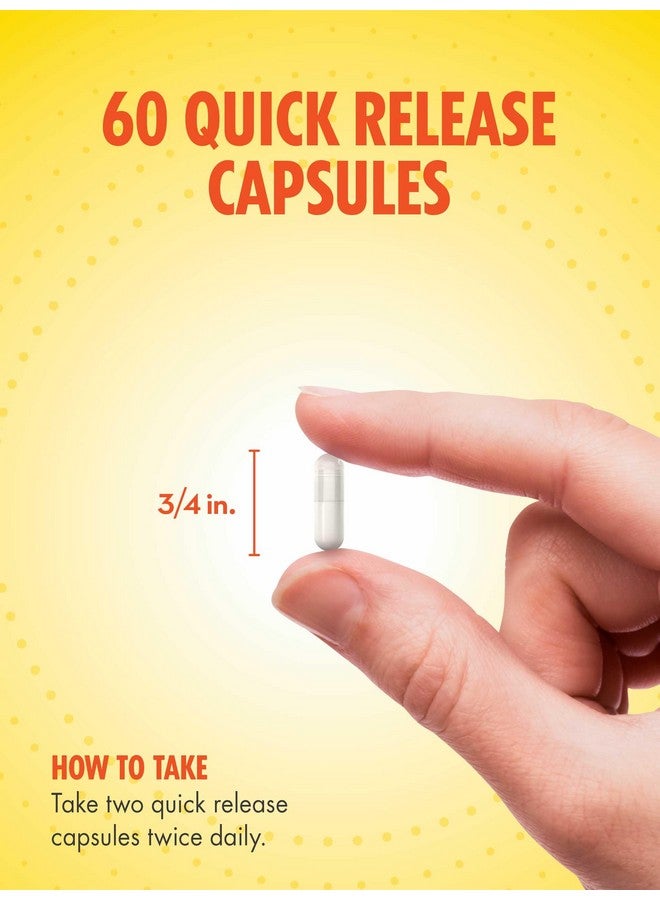 Sundance Probiotic Acidophilus | 500 Million Active Cultures | 60 Quick Release Capsules | Non-GMO, Gluten Free Supplement - Image 4