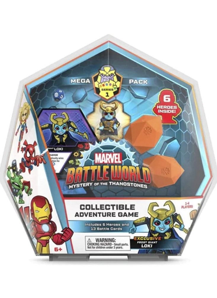 Funko Marvel Battleworld S1 Mega Pack- Loki Frost Giant Action Figure 