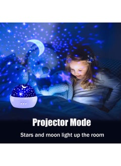 HONGID Night Light For Kids Unicorn Night Light And Star Projector Gifts For Kids Toddlers Night Light Projector For Baby Unicorn Lamp 16 Colors Rotating Ceiling Unicorn Lights For Girls Bedroom  - Image 3