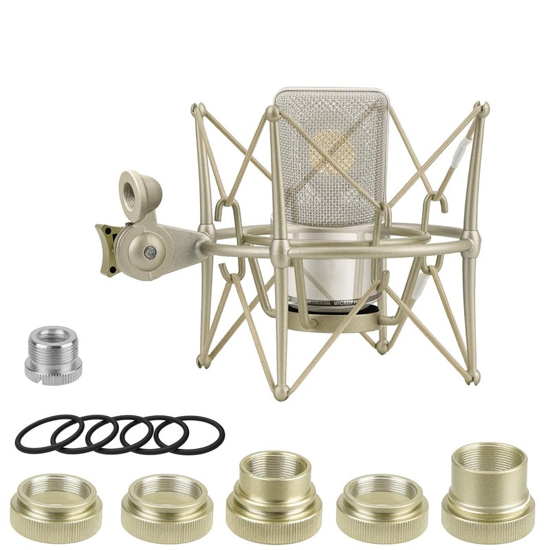 Geekria حامل ميكروفون مضاد للاهتزاز متوافق مع Neumann TLM 103 و TLM 102 و U 87 Ai و TLM 67 ميكروفون - Image 1