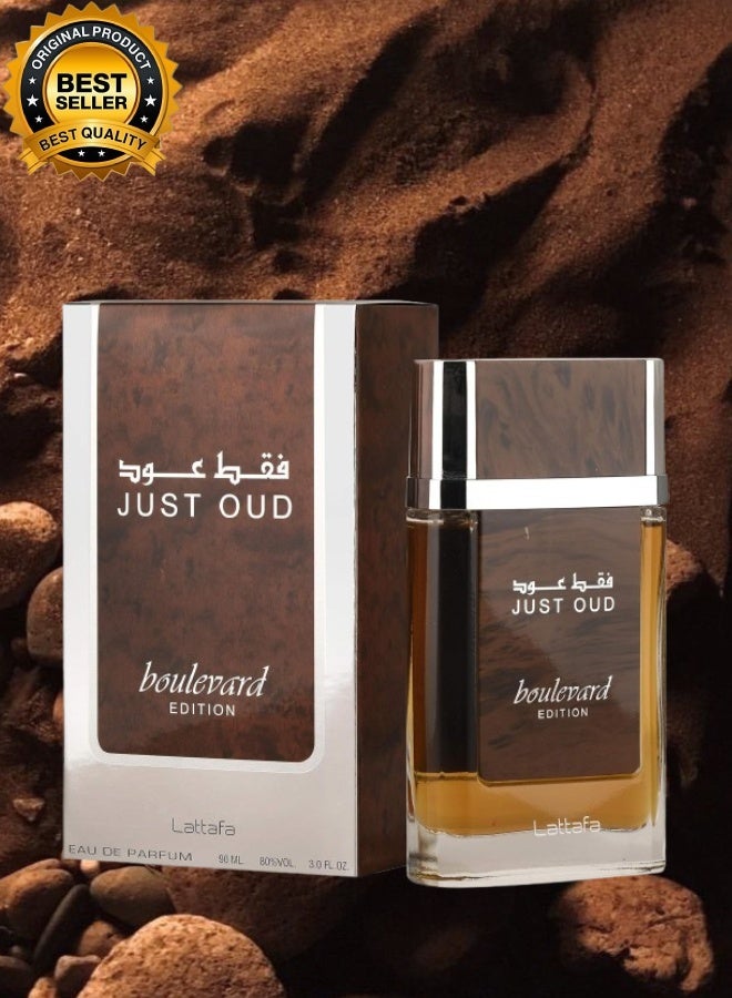 BOULEVARD 7 Pieces Just Oud Perfume 90ML - Image 2