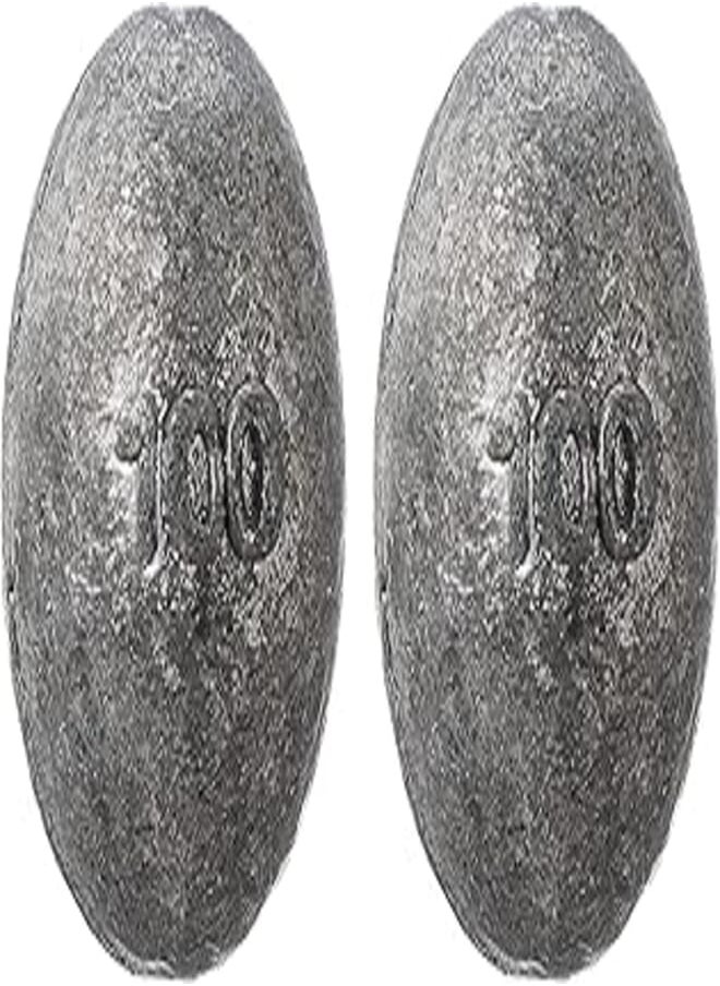 EL.SHEHAB El.Shehab El shehab oliver fishing weight size 7 silver set of 2 