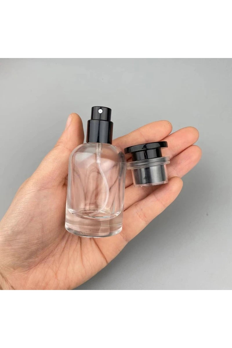 Glass 30ml Clear 30ml Glass Empty Refillable Perfume Bottle Glass Spray Bottle Portable Travel Cosme
