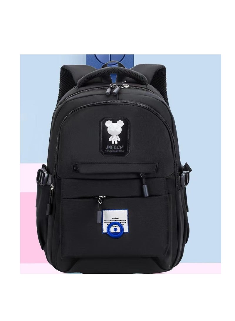 Children's Backpack for School Backpacks for Boys Girls Bookbags Large Capacity Student Casual Backpack - Image 1