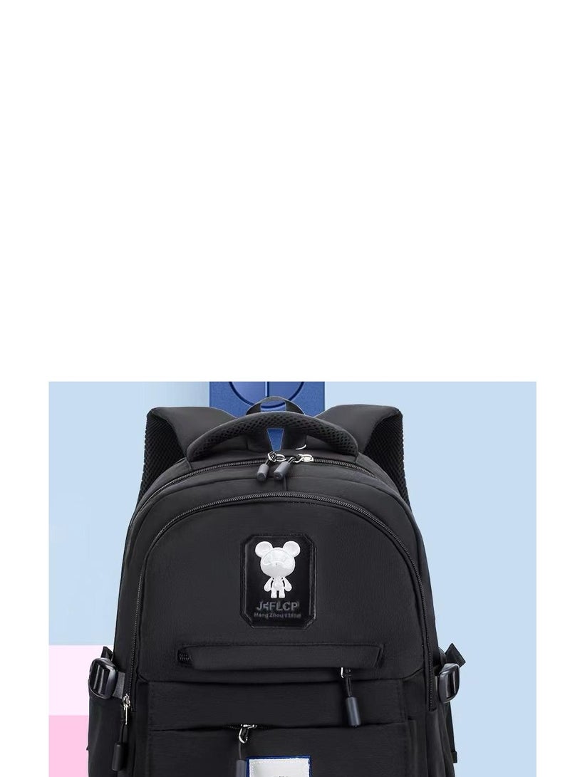 Children's Backpack for School Backpacks for Boys Girls Bookbags Large Capacity Student Casual Backpack - Image 2