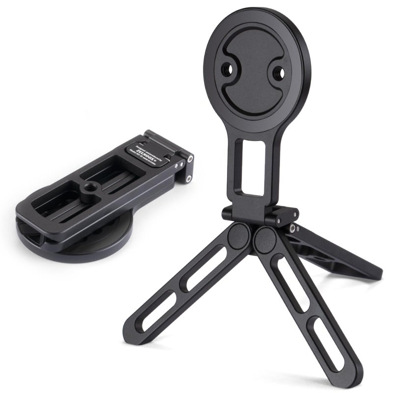 Zelnoox MagSafe Compatible Pocket-Sized Tripod - Sturdy Magnetic Hold, Height-Adjustable for MagSafe Phones, Ideal for Vlogging - Image 1
