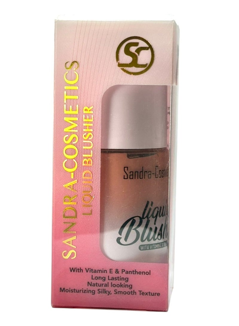 Sandra-Cosmetics Liquid Blusher with Vitamin E & Panthenol - Shade 38 - Image 2