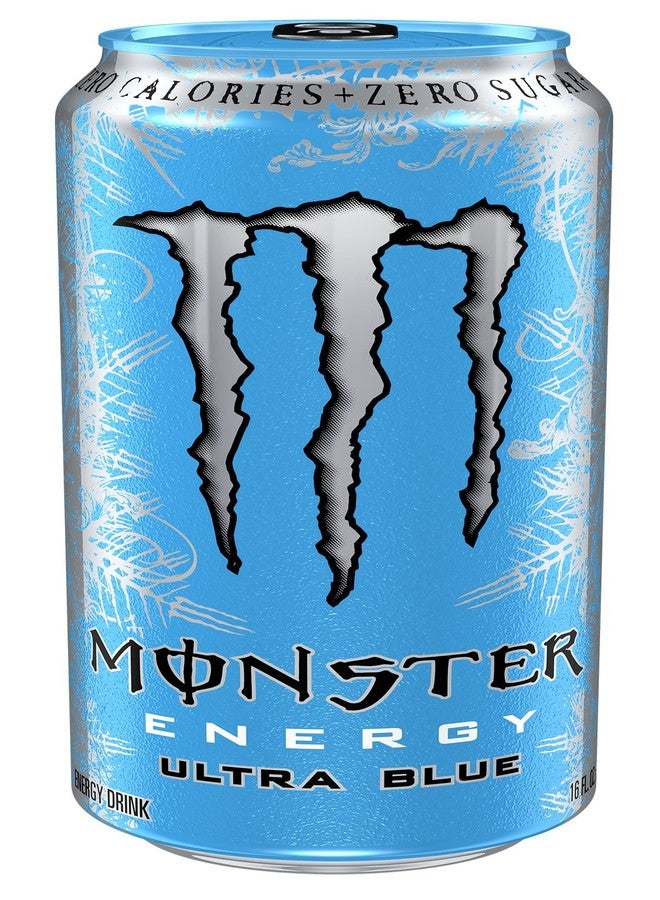 Monster Energy, Ultra Blue, 16 fl oz, 4 Pack - Image 2