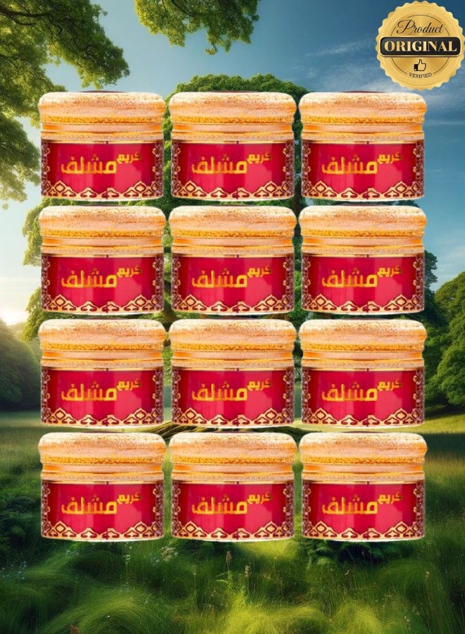 Banafa 12 Pieces Mushlaf Cream 9g - Image 1