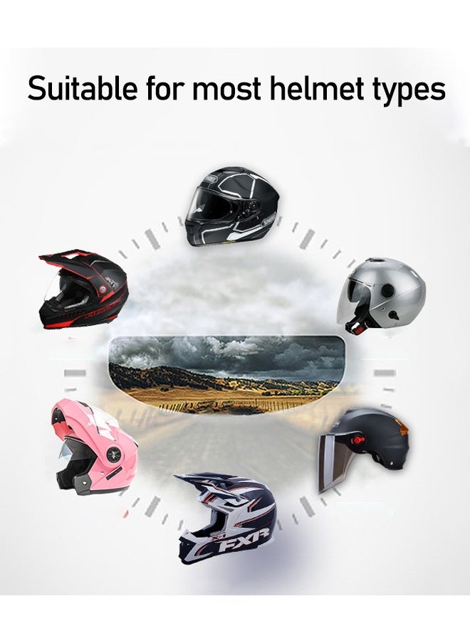 Generic Motorcycle Helmet Shield Anti Fog Film, Rain And Fog Protection Helmet Film, Clear Visor Lens Insert Fog Resistant Waterproof Sticker  - Image 5