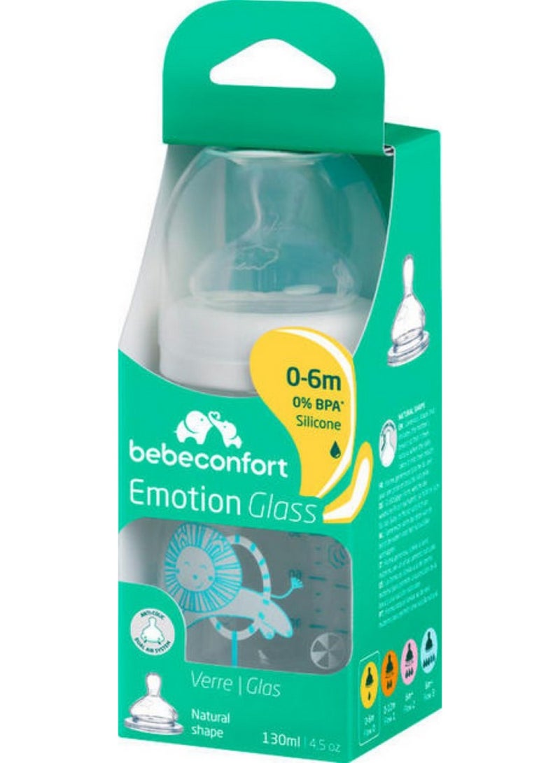 bebe confort Emotion Glass Bottle Assorted 130 ML - Image 1