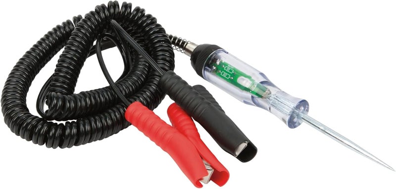 Performance Tool W2991 Computer Safe Logistic Probe (6/12/24 Volt) With 10' Recoil Cord