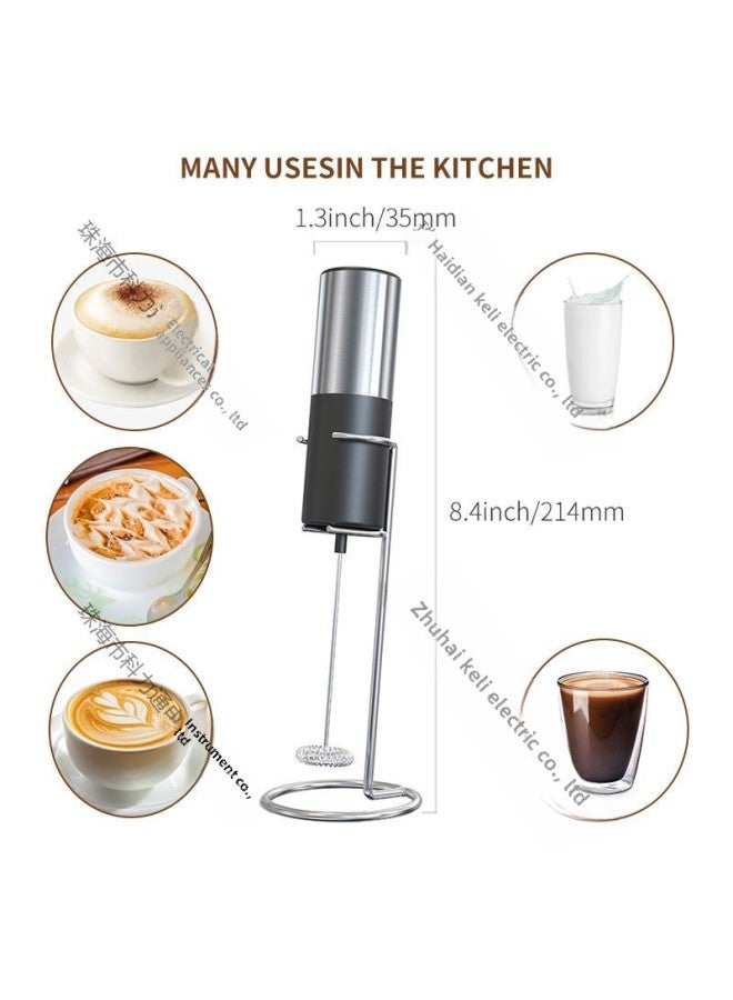 Electric Coffee Mixer Manufacturers Milk Frother Handheld Frother Milk Beater Electric Egg Beater Kitchen Gadgets-Color:Material: Abs Plastic Model-rechargeable Model-electric Milk Frother/kjbq-7-bs - Image 5
