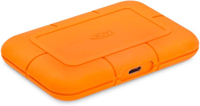 لاسي محرك الأقراص SSD الخارجي LaCie Rugged سعة 500 جيجابايت، مع USB-C و USB 3.0، ومقاومة شديدة للماء والسقوط من ارتفاع 3 أمتار، متوافق مع أجهزة الكمبيوتر وماك وآيباد وآيفون (STHR500800) - Image 4